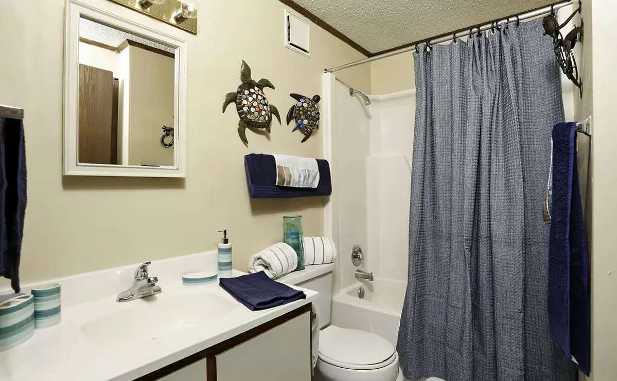 Apartment bathroom