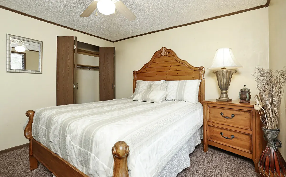 Apartment bedroom